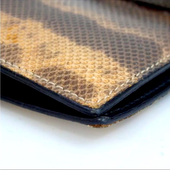 Authentic Gucci Agenda Holder Diary Snake Pattern leather - Picture 11 of 16